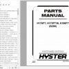 Hyster Forklift Truck B299 H170FT H175FT36 H190FT Parts Manual 4053645 1