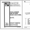 Hyster Forklift Truck C177 H40 50 60XL H2.00 2.50 3.00X Parts Manual 852670 1