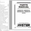Hyster Forklift Truck C214 H400HD ECH450HD ECH450HDS ECH500HD EC Parts Manual 4031724 1