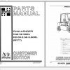 Hyster Forklift Truck Challenger B177 H40 50 60XL H2.00 2.50 3.00XL Parts Manual 852616 1