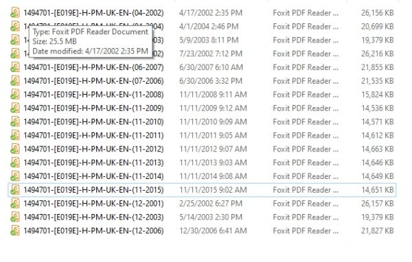 Hyster Forklift Truck E019 H13.00 16.00XM 6 H10.00 12.00XM 12EC Europe Parts Manual 1494701 4