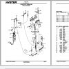 Hyster Forklift Truck F003 H40 60JS Parts Manual 599894 2