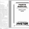 Hyster Forklift Truck G024 S6.0FT S7.0FT Europe Parts Manual 4069486 1