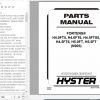 Hyster Forklift Truck N005 H4.0FT5 H4.0FT6 H4.5FTS5 H4.5FT6 H5.0FT H5.5FT Europe Parts Manual 1637135 1