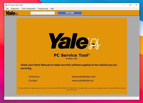 Hyster Yale PC Service Tool v4.98 06.2021 Unlocked 2