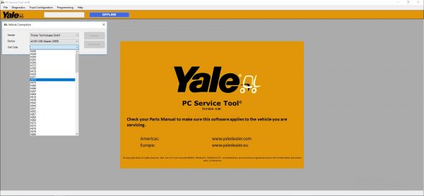 Hyster Yale PC Service Tool v4.98 06.2021 Unlocked 5