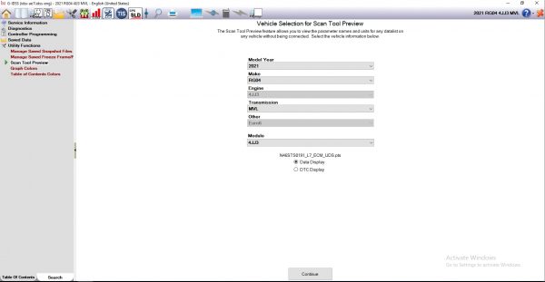 Isuzu G IDSS Diagnostic Service System 03.2021 Release Full Diagnostic Software 11
