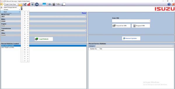 Isuzu G IDSS Diagnostic Service System 03.2021 Release Full Diagnostic Software 14