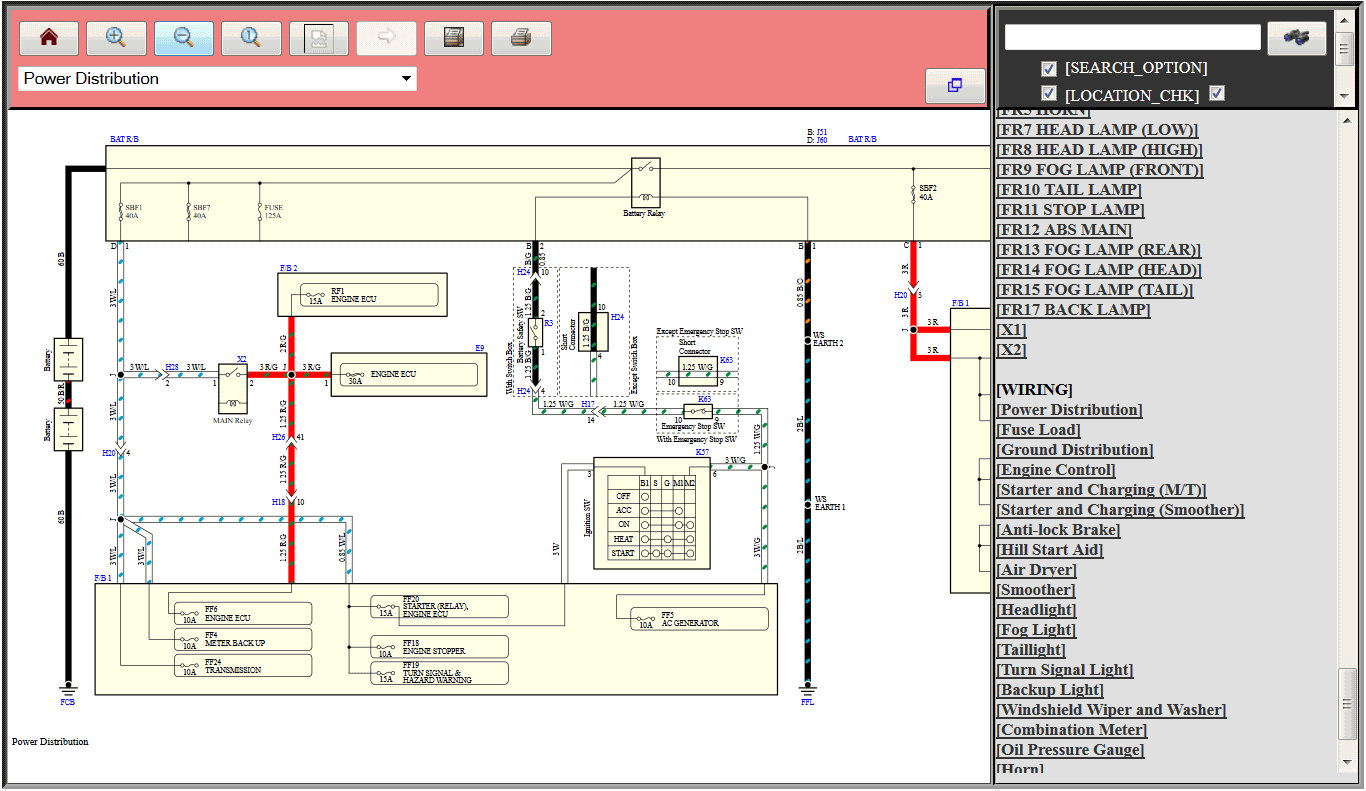 Isuzu TFR TFS Series 2020 3rd edition All Region Workshop manuals Color Wiring Diagrams 4 6