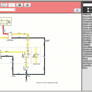 Isuzu TFR TFS Series 2020 3rd edition All Region Workshop manuals Color Wiring Diagrams 6 8