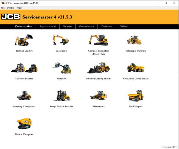 JCB ServiceMaster 4 v21.5.3 07.2021 Diagnostic Software DVD 1