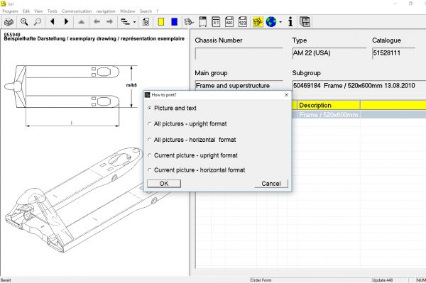 JUNGHEINRICH JETI ForkLift ET v4.36 Updated 448 07.2021 Spare Parts Catalog Full Instruction 7