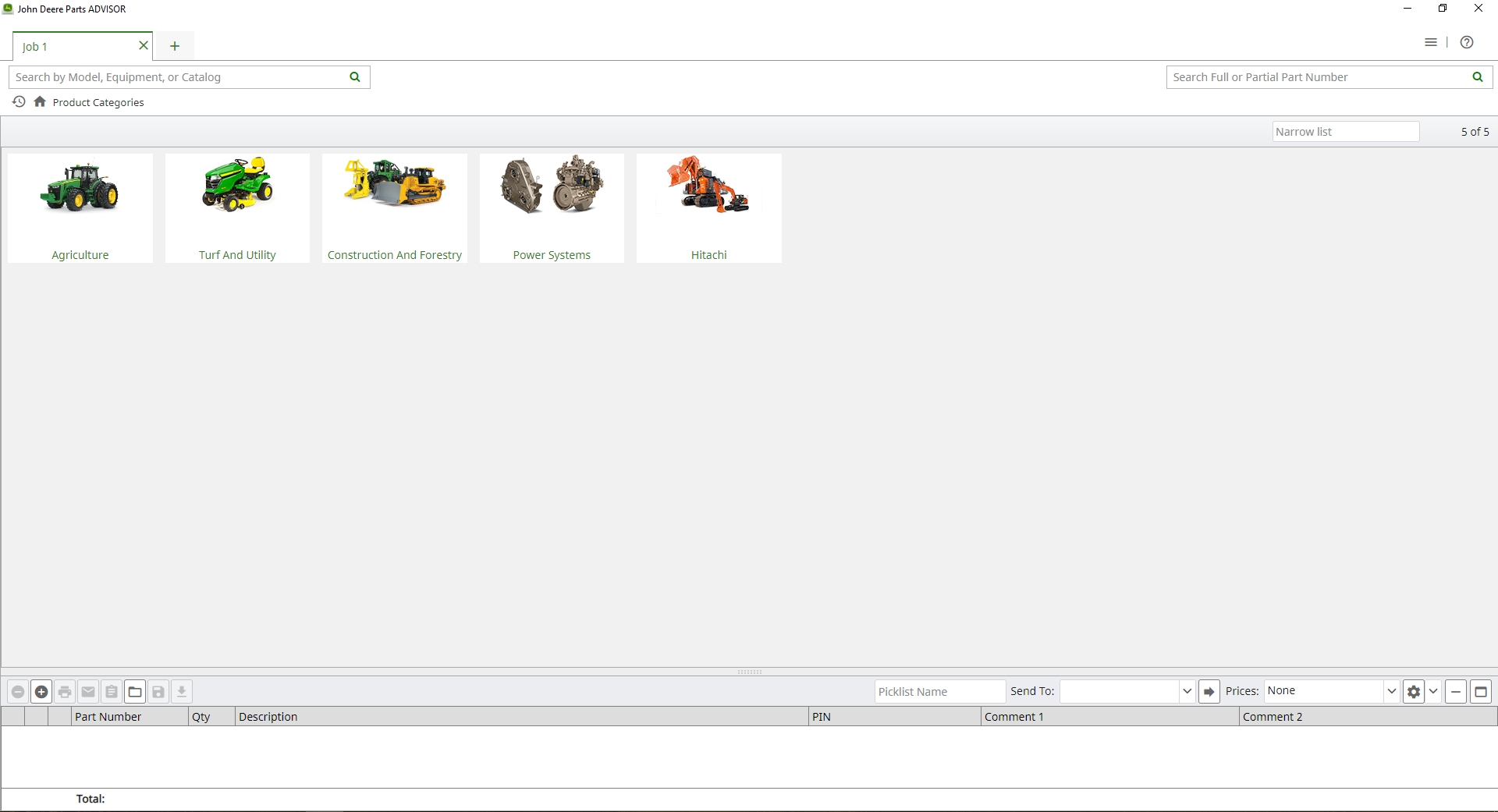 John Deere Hitachi Parts ADVISOR 07.2021 Spare Parts Catalog Offline DVD 1
