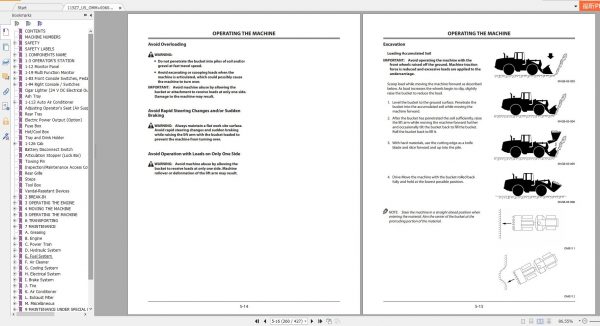 Kawasaki KCM Wheel Loader 18.5GB PDF 2021 Service Manual Part Manual and Operation Maintenance Manual 3