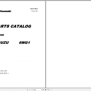 Kawasaki KCM Wheel Loader 18.5GB PDF 2021 Service Manual Part Manual and Operation Maintenance Manual 4