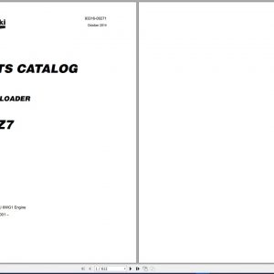Kawasaki KCM Wheel Loader 18.5GB PDF 2021 Service Manual Part Manual and Operation Maintenance Manual 5