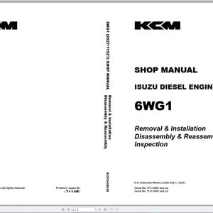 Kawasaki KCM Wheel Loader 18.5GB PDF 2021 Service Manual Part Manual and Operation Maintenance Manual 9
