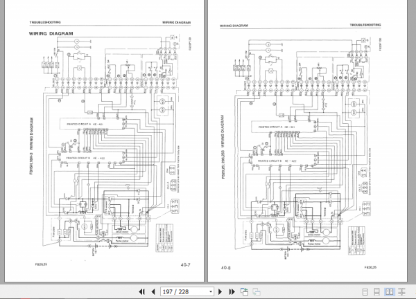 Komatsu Forklift FB15H 18H 3 FB20 25 2 FB20S 25S 2 Shop Manual FB15 FB25 2 BE1 4