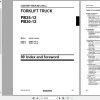 Komatsu Forklift FB25 12 FB30 12 100001 and up Shop Manual SEN06636 01 2