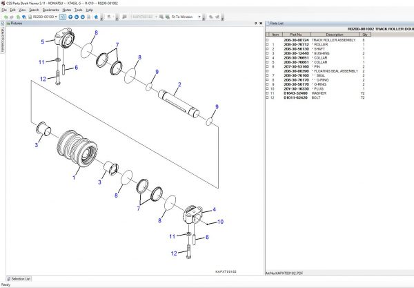 Komatsu LinkOne CSS EPC USA 08.2021 Spare Parts Catalog 6