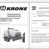 Krone Agricutural 16.7Gb All Model Opearation Manual Updated 06.2021 English Version 3