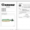 Krone Agricutural 16.7Gb All Model Opearation Manual Updated 06.2021 English Version 5