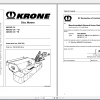 Krone Agricutural 16.7Gb All Model Opearation Manual Updated 06.2021 English Version 6