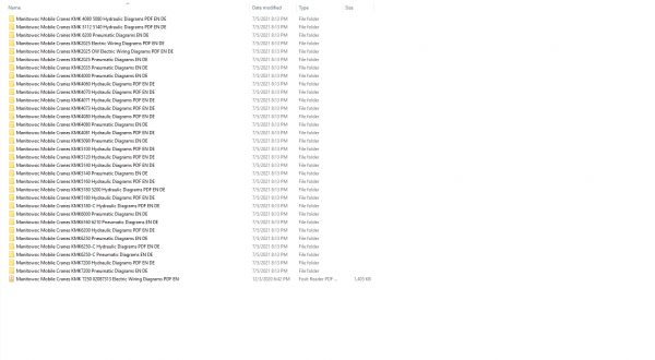 Krupp Crane 1.1GB KMK Full Collection Manuals PDF DVD 4
