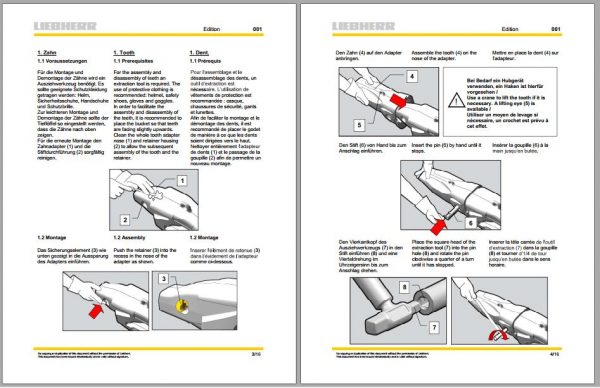 Liebherr Mining Crawler Excavator R9200 410 40001 12 2020 Service Manual 4