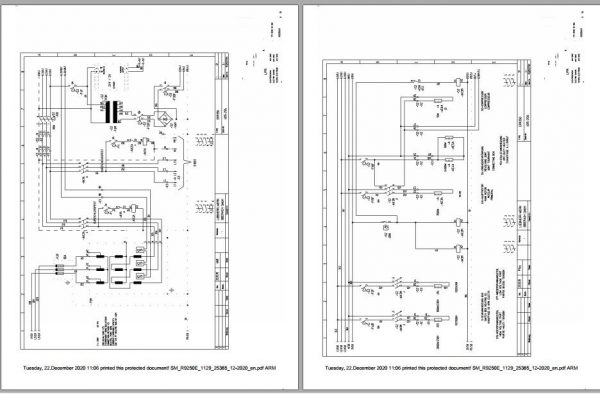 Liebherr Mining Crawler Excavator R9250E 1129 25385 12 2020 Service Manual 5