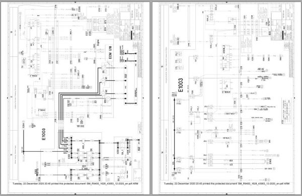 Liebherr Mining Crawler Excavator R9400 1628 43063 12 2020 Service Manual 5