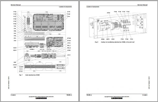 Liebherr Mining Crawler Excavator R9400E 1277 30619 12 2020 Service Manual 4
