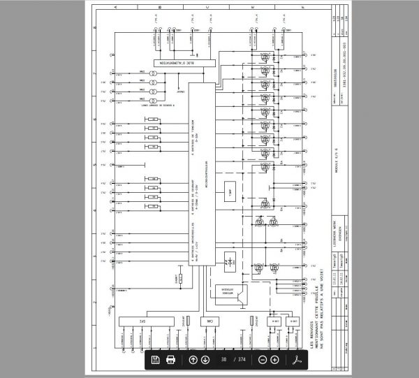 Liebherr Mobile Crane LTM 1200 5.1 Shop Manual DVD FR Language 4
