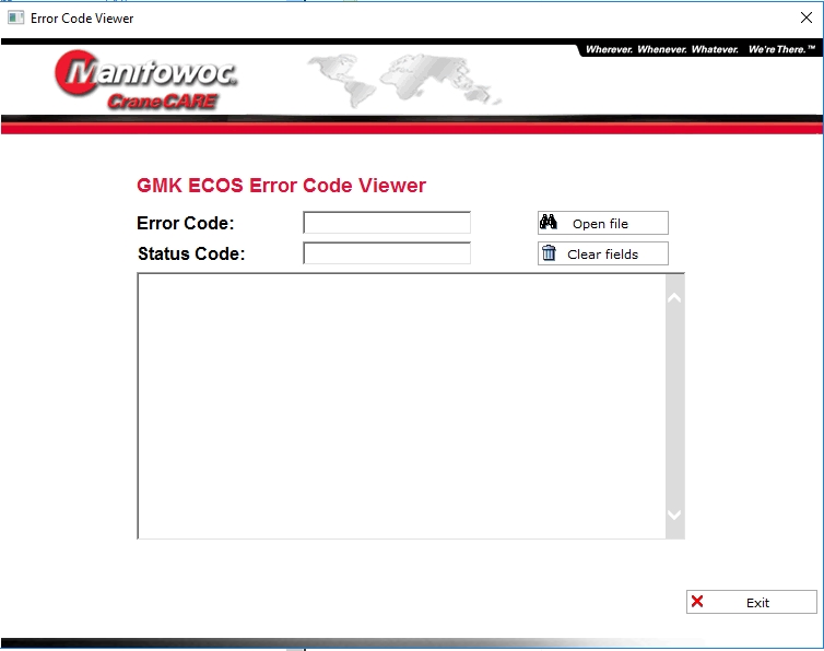 Manitowoc Crane Care Full ECOS V1 V2 V4 Viewer DVD