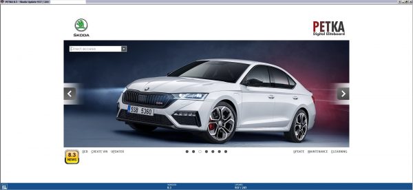 PETKA 8.3 Volkswagen Seat Skoda Audi Commercial Vehicles Porsche 05.2021 Spare Parts Catalog DVD 4