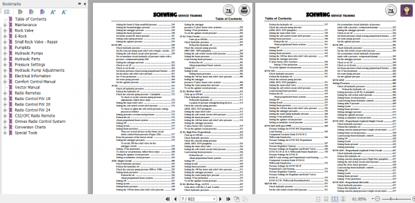 Schwing Concrete Pumps Service Manual Hydraulic Pump Safety and Maintenance Document 2
