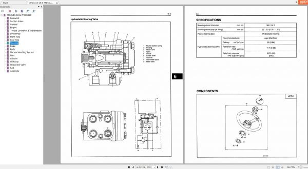 Toyota Forklift 7FGCU15 18 7FGCSU20 Service Manual 3