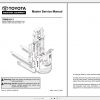 Toyota Forklift 7HBW30 7HBE30 40 7HBC30 40 7TB50 Service Part Manual 1