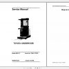 Toyota Orderpicker 6BPU15 Service Manual 1
