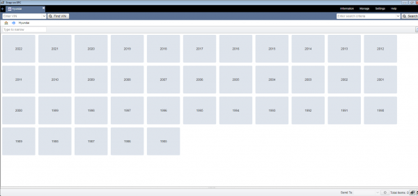 VM WARE HYUNDAI USA CANADA Snap On EPC 05.2021 Spare Parts Catalog 3