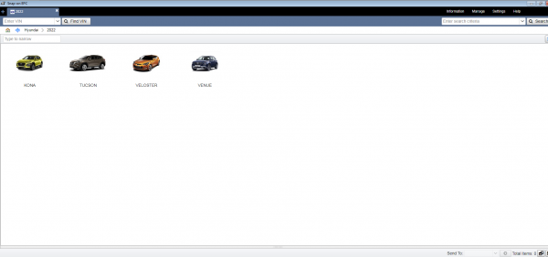 VM WARE HYUNDAI USA CANADA Snap On EPC 05.2021 Spare Parts Catalog 5