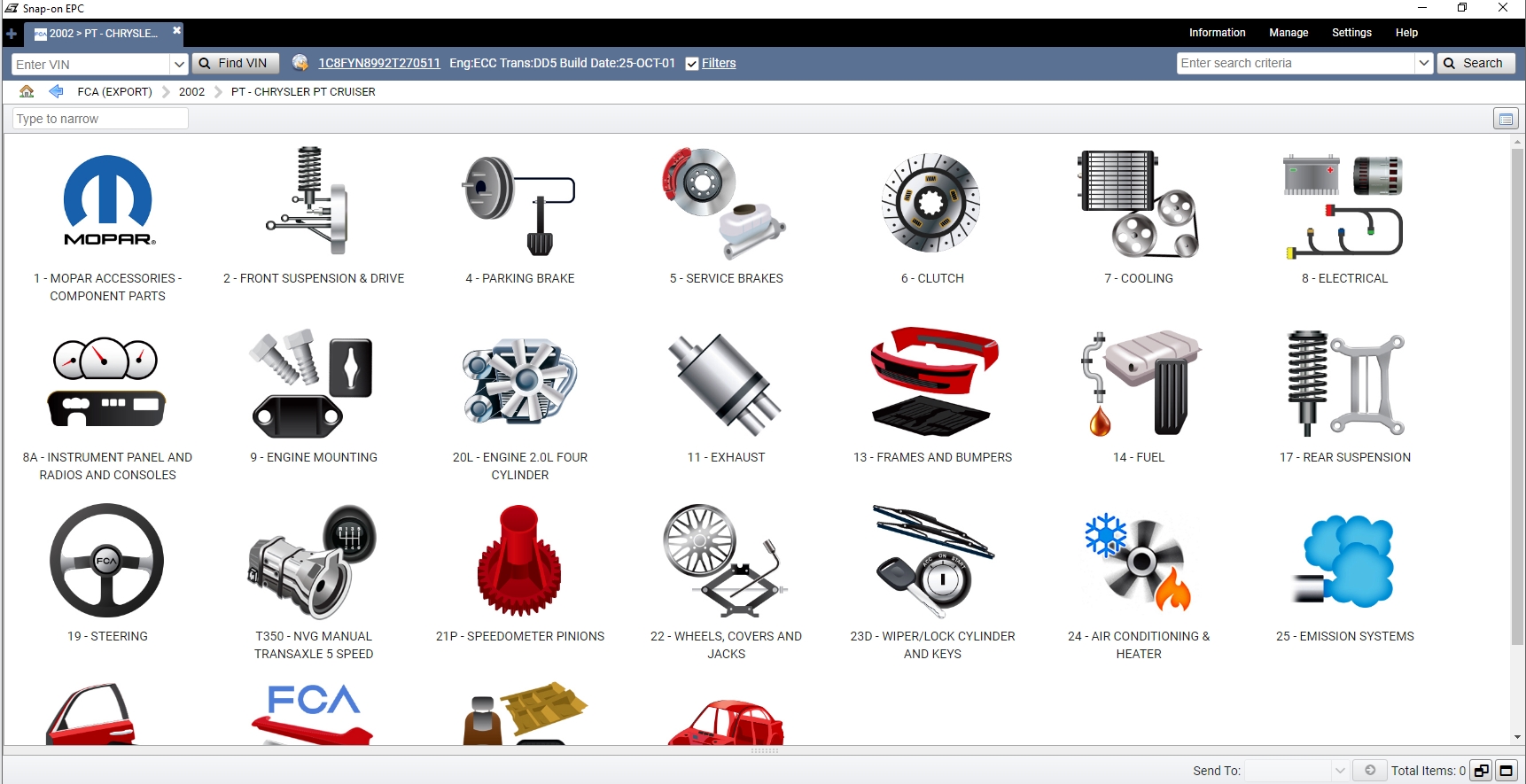 Try to click here to get the best products Chrysler FCA EPC5