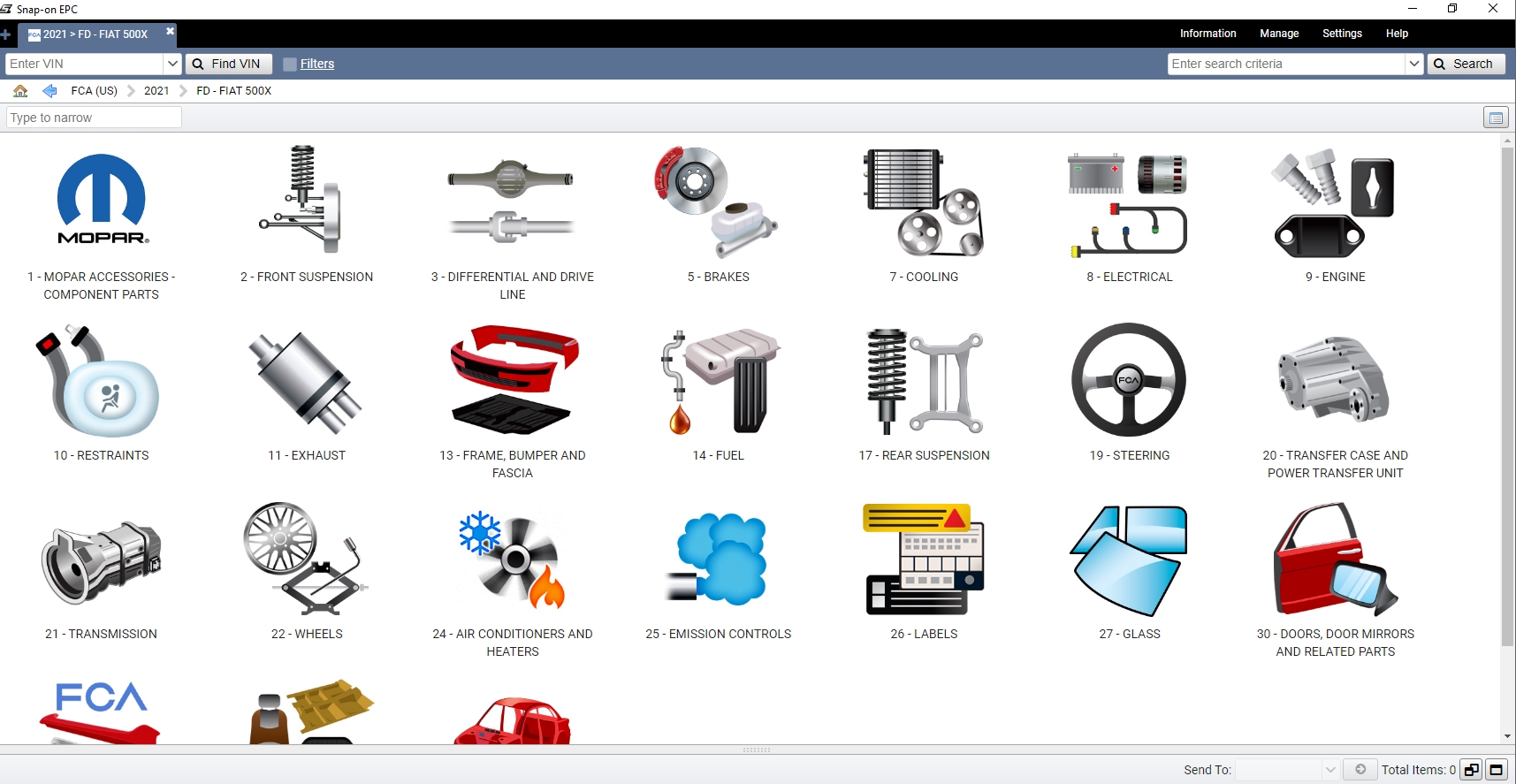 Try to click here to get the best products Chrysler FCA EPC5