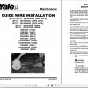 Yale Class 2 Electric Motor Narrow Aisle Trucks A474 SS030BF Service Manual 1