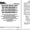 Yale Class 2 Electric Motor Narrow Aisle Trucks A497 FS030BF Service Manual 4
