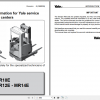 Yale Class 2 Electric Motor Narrow Aisle Trucks A942 MR10E MR12E MR14E Europe Service Manual 2