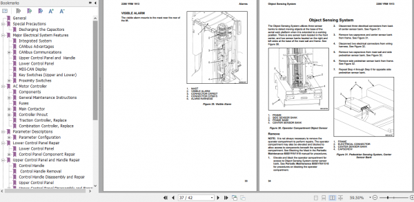 Yale Class 2 Electric Motor Narrow Aisle Trucks A944 AER020AA Service Manual 5