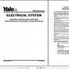 Yale Class 2 Electric Motor Narrow Aisle Trucks B295 NDR030DB NR040DB NR035DB Service Manual 3