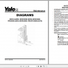 Yale Class 2 Electric Motor Narrow Aisle Trucks B295 NDR030DB NR040DB NR035DB Service Manual 4