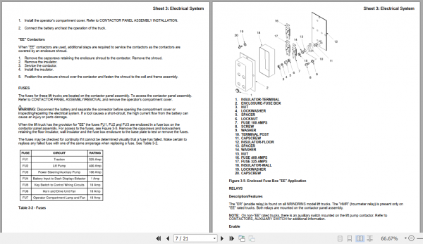 Yale Class 2 Electric Motor Narrow Aisle Trucks B815 NDR AD Service Manual 3